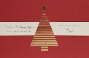 Weihnachtskarte - FW 18030