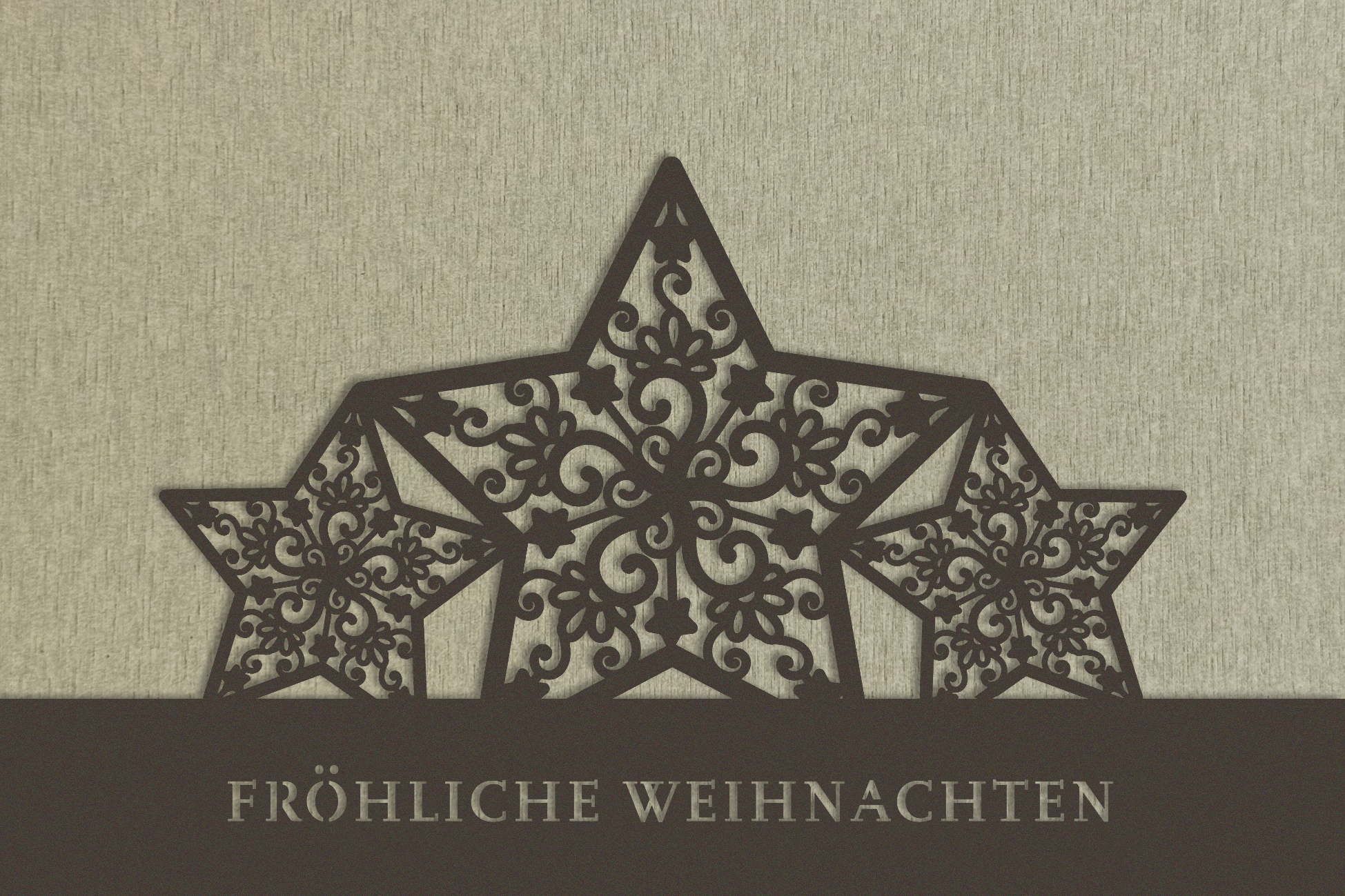 Weihnachtskarte - FW 18416