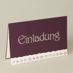 Einladungskarte - H 1994