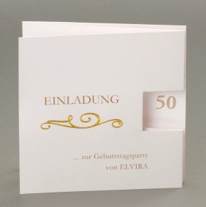 Einladungskarte - A 2074