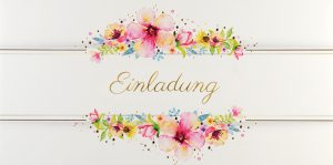 Einladungskarte - A 2160/E
