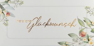 Glückwunschkarte - A 2179