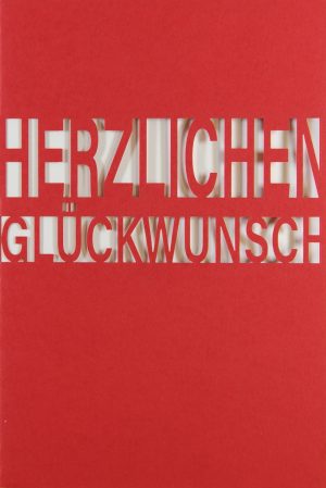 Glückwunschkarte - A 2183