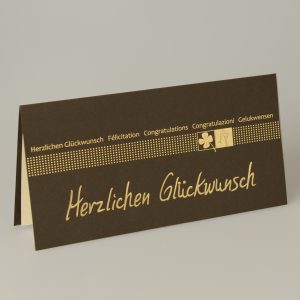 Glückwunschkarte - A 3806