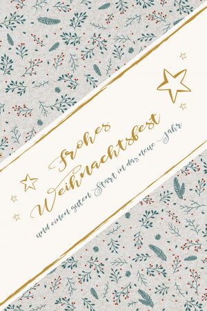 Weihnachtskarte - FW 18542