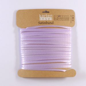 Satinband flieder - 3 mm - 5 m